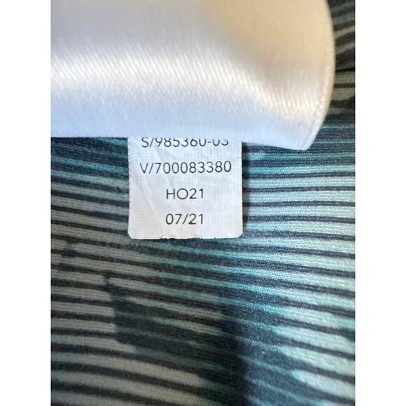 Athleta Rainier Tight Spliced Floral Minimalistic Grey Green Extra Small XS - Picture 11 of 11